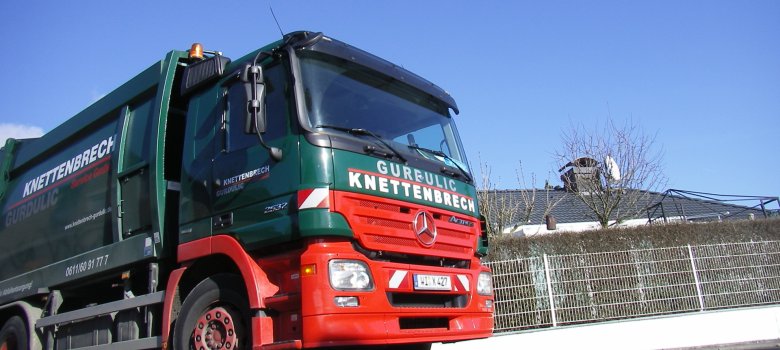 Müllabfuhr Fahrzeug