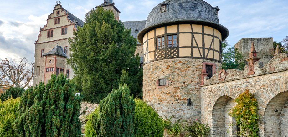 Prinzengarten der Burg Kronberg