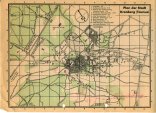 Stadtplan von Kronberg aus den 1970er Jahren