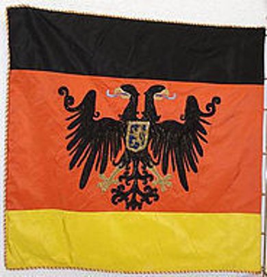 Fahne der Kronberger Bürgerwehr von 1848