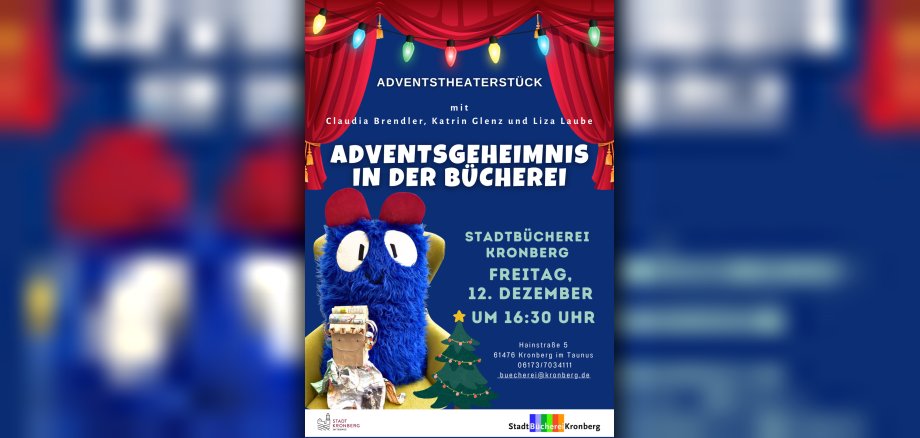 Red And Dark Blue Illustrative Movie Night Invitation Flyer  (A4) - 1