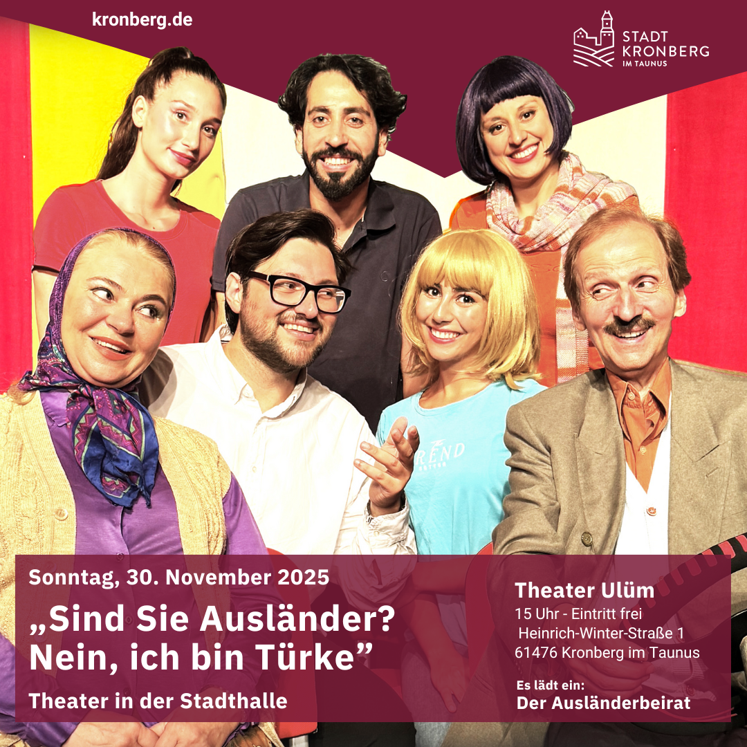 Theaterstück Sind Sie Ausländer? Plakat_Kronberg Insta (1080 x 1080 px) - 1 Theaterstück Sind Sie Ausländer? Plakat_Kronberg Insta (1080 x 1080 px) - 1